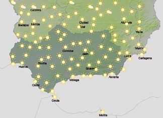 Temperaturas en descenso, notable para las máximas en las sierras
