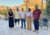 África Colomo asiste en Martos al preestreno de la obra ‘Cautivas por Cervantes’, en la que colabora la Diputación