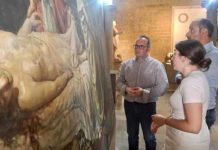El Museo de Jaén inicia junto al Museo del Prado la restauración de la obra ‘Nerón ante el cadáver de Agripina’, de Arturo Montero y Calvo