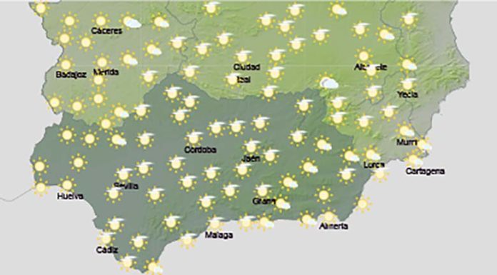 Temperaturas mínimas en ligero descenso o sin cambios, máximas en ascenso en las sierras orientales