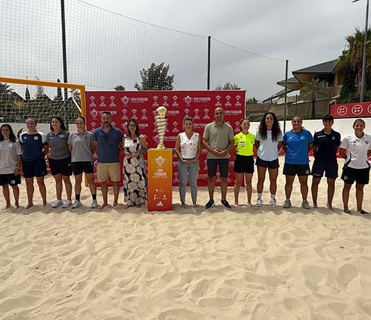 Presentación Copa RFEF Femenina Fútbol Playa