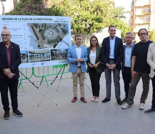 La Diputación aporta cerca de 900.000 euros para la remodelación de la Plaza de la Constitución de Jaén capital
