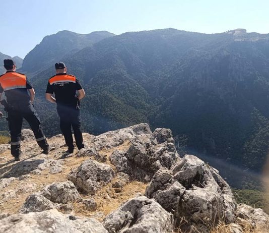 Protección Civil Jaén realiza vigilancia en distintos puntos de cinturón verde de la ciudad