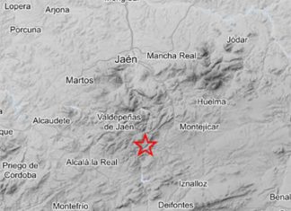 Pequeño terremoto en Noalejo