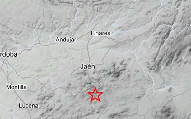 Terremoto de intensidad 1,9 en los límites de la provincia de Jaén