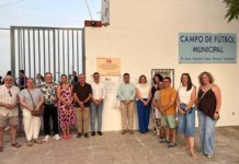 Diputación y Ayuntamiento de Villatorres unen fuerzas para mejorar las instalaciones del campo de fútbol municipal