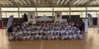 Javier Perales participa en la clausura del Campus de la Fundación Real Madrid en Torreperogil