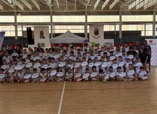 Javier Perales participa en la clausura del Campus de la Fundación Real Madrid en Torreperogil